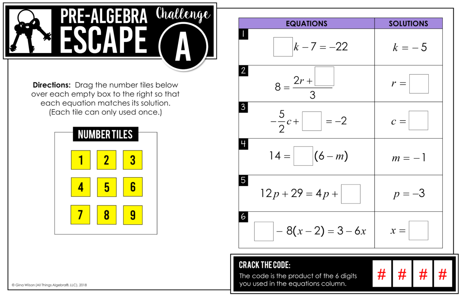 Digital Activities (VOLUME 3) - All Things Algebra®