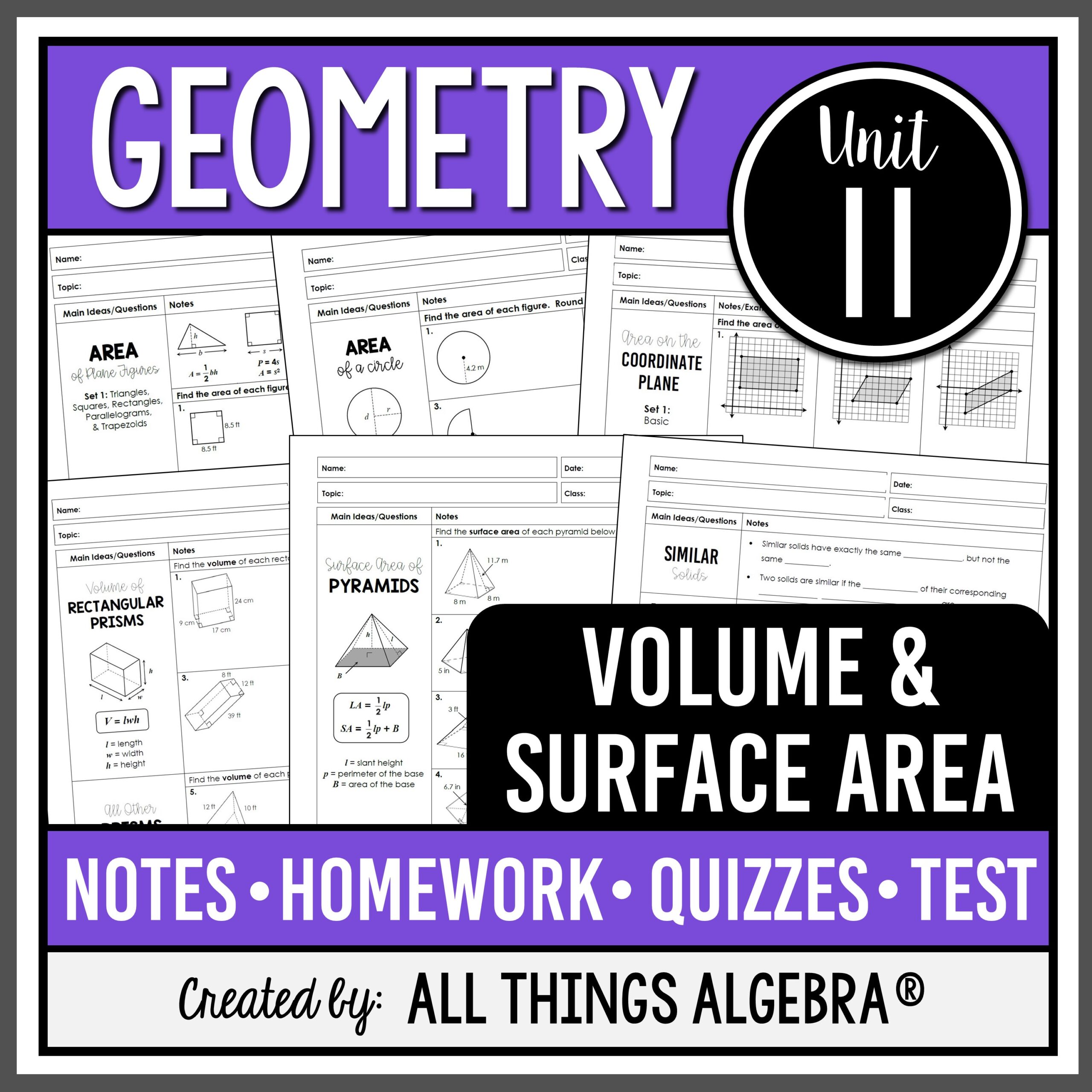 geometry unit 1 lesson 11 homework