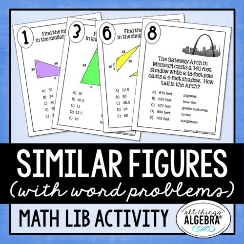 Similar Figures<br> Math Lib Activity