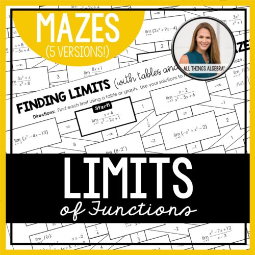Limits of Functions Mazes